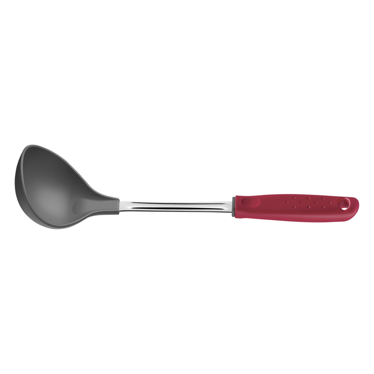 Tramontina ladle with red handle